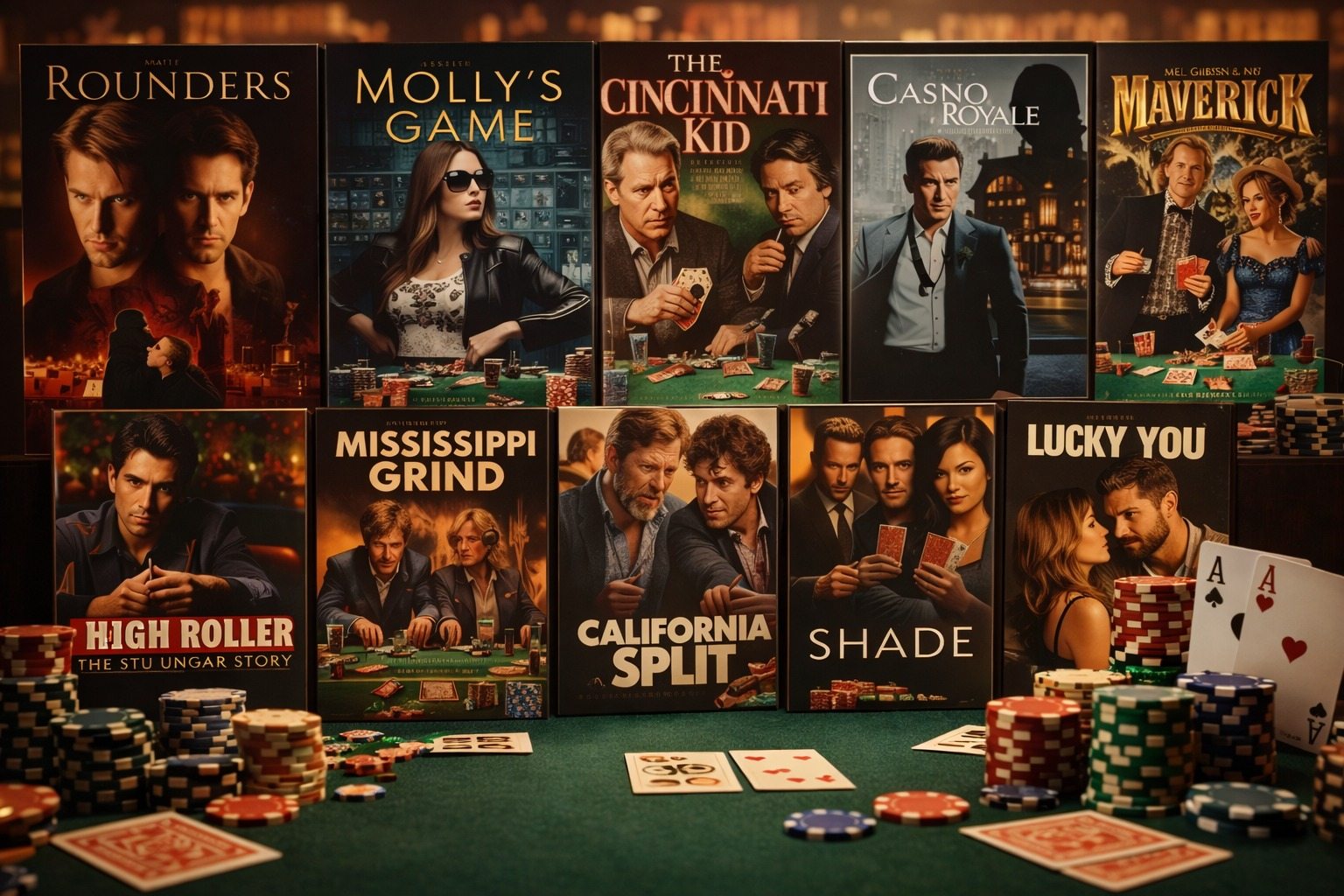 Os 10 melhores filmes de poker para entrar no clima da mesa