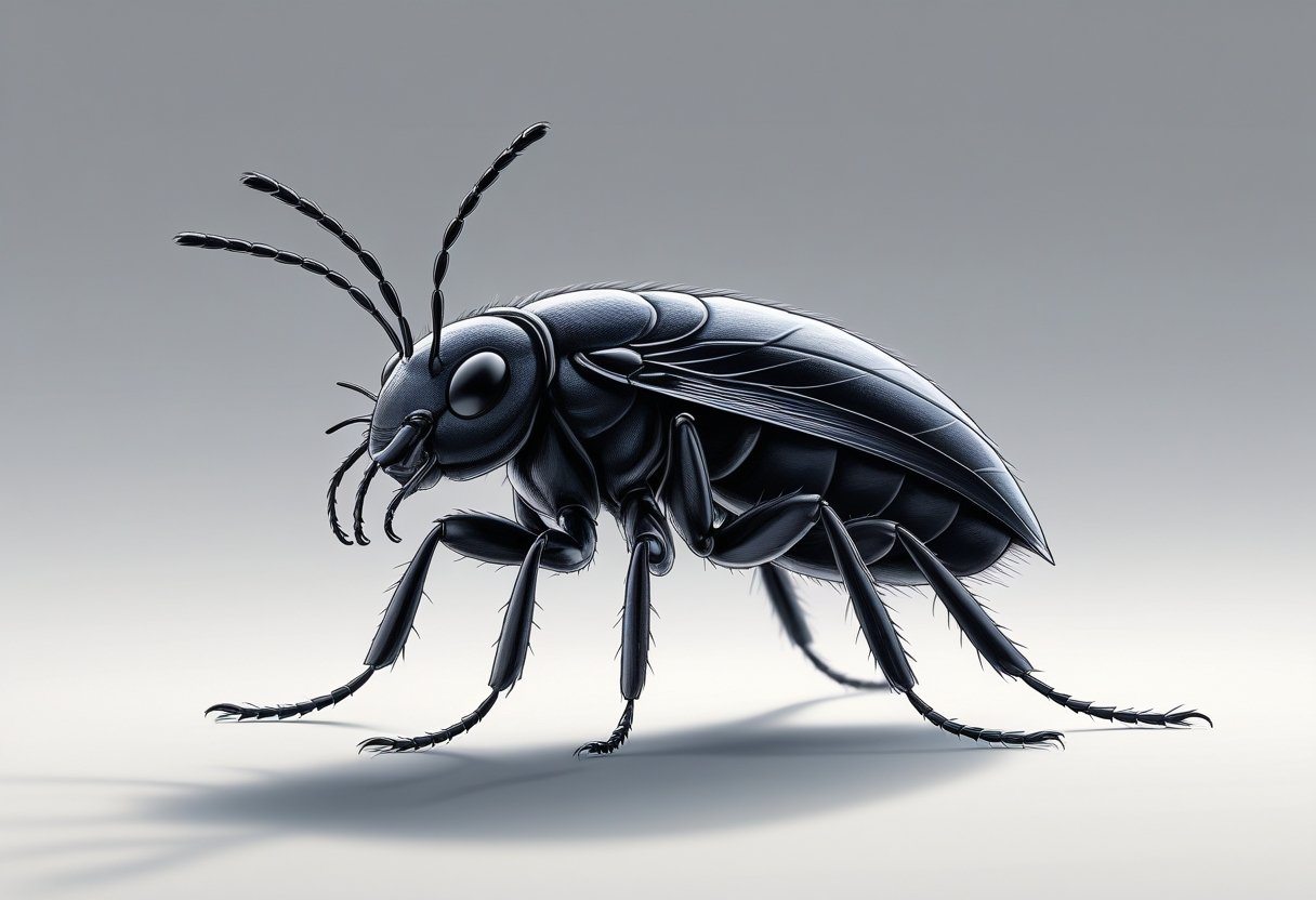 Bichinho preto que parece pulga: identificação, riscos e prevenção