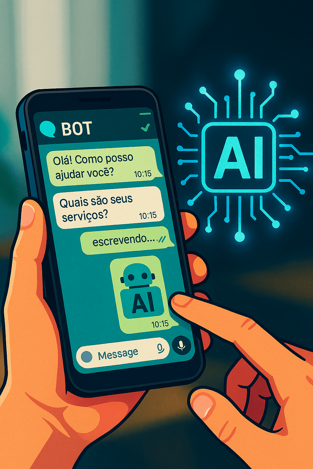 IA no WhatsApp: como a automação inteligente está transformando conversas