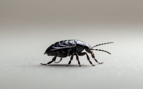 Bichinho preto que parece pulga: identificação e controle em casa