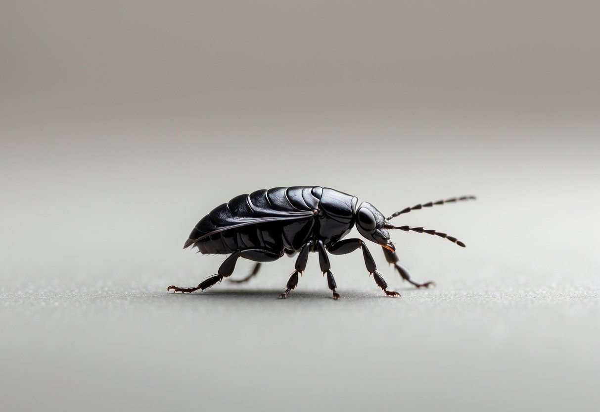 Bichinho preto que parece pulga: identificação e controle em casa